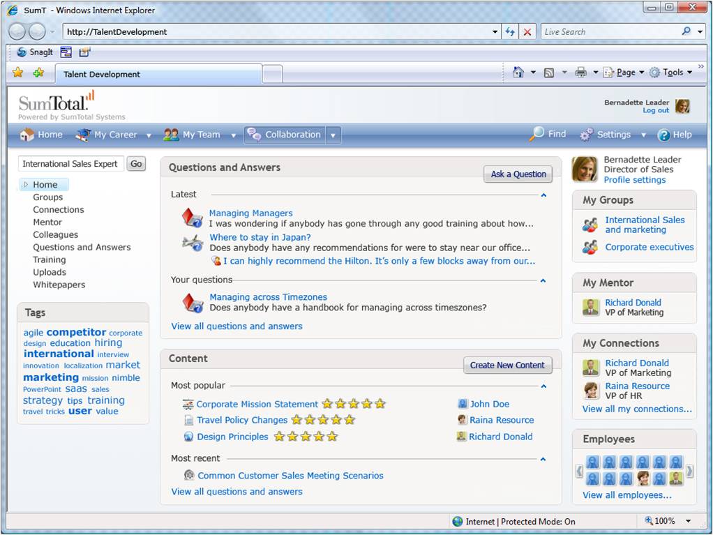 Social Networking Hub
